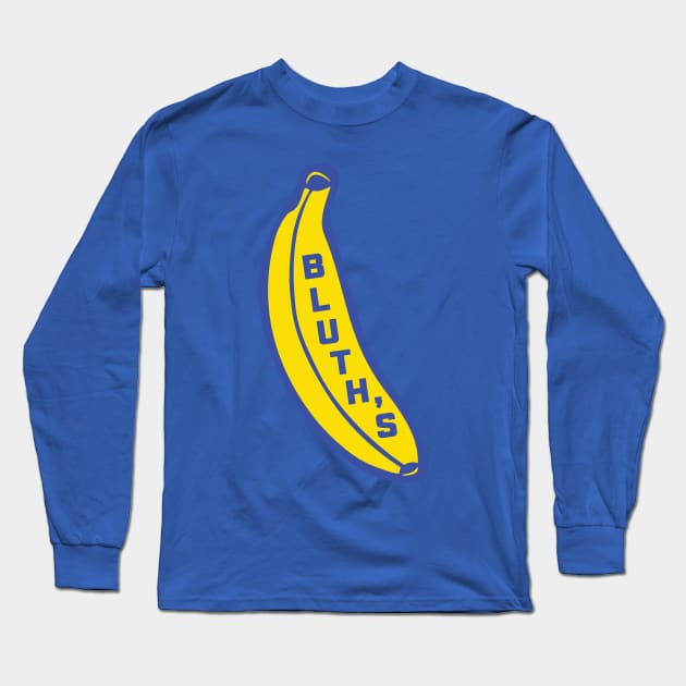 Bluth's Frozen Banana Long Sleeve T-Shirt by PodDesignShop